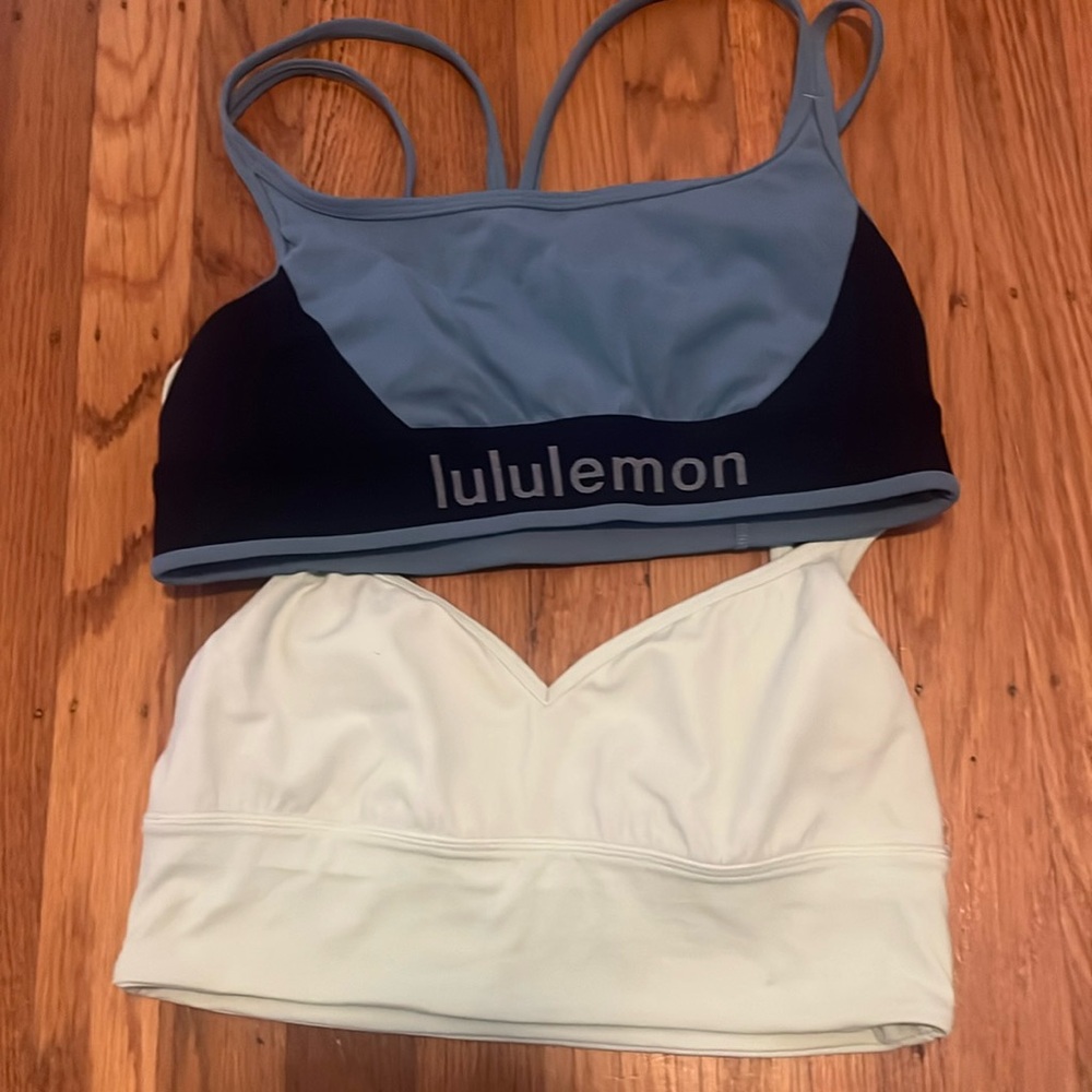 Two medium lululemon bras - sz8